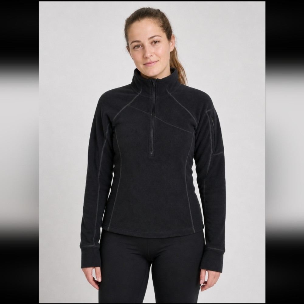 COLUMBIA Fleece Pull On Zip Up Jacket S